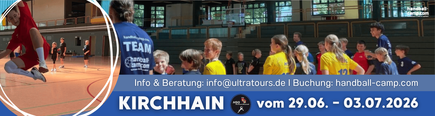 Banner Handballcamp Kirchhain