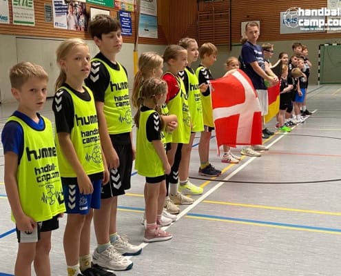 Handballcamp Calbe an der Saale Team Schweiz