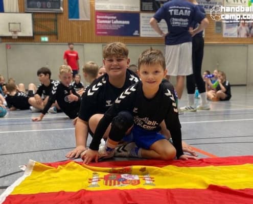 Handballcamp Calbe an der Saale Team Spanien