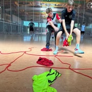 Handballcamp Kirchhain Aufwärmspiel