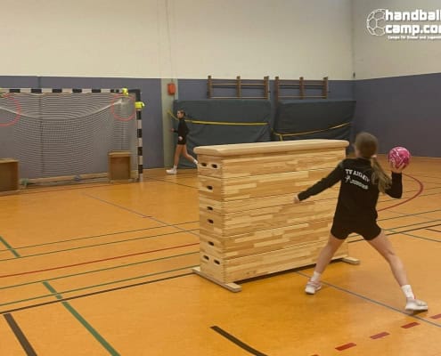 Handballcamp Ratingen_Wurfübung