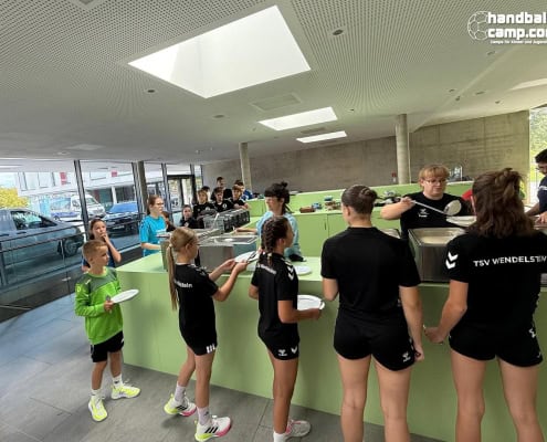 Handballcamp Wendelstein Mittag
