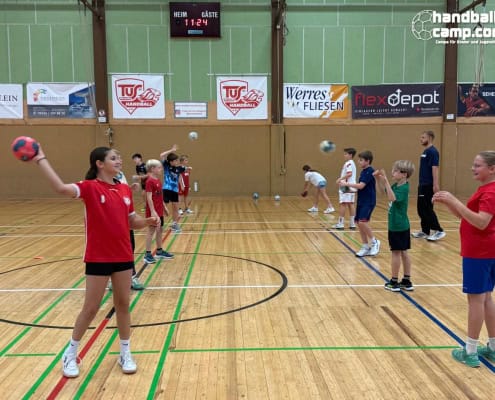 Handballcamp Wesseling Partnerübung