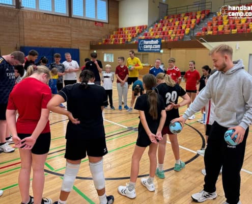 Handballcamp Wesseling Warmup