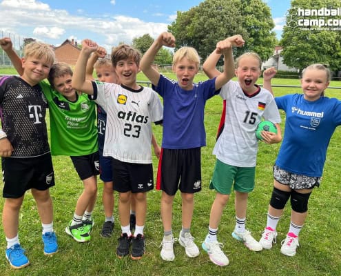 Handballcamp Düren_ Training draussen