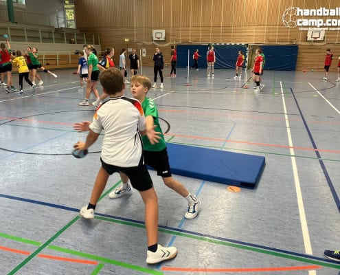 Handballcamp Idar Oberstein Angriff